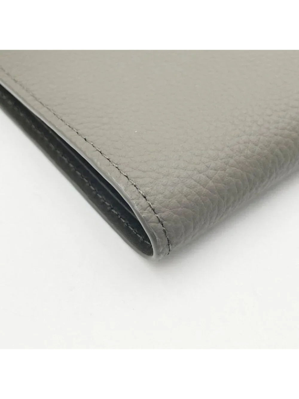 Louis Vuitton Bifold Wallet Portefeuille Multiple Khaki Aerogram Leather